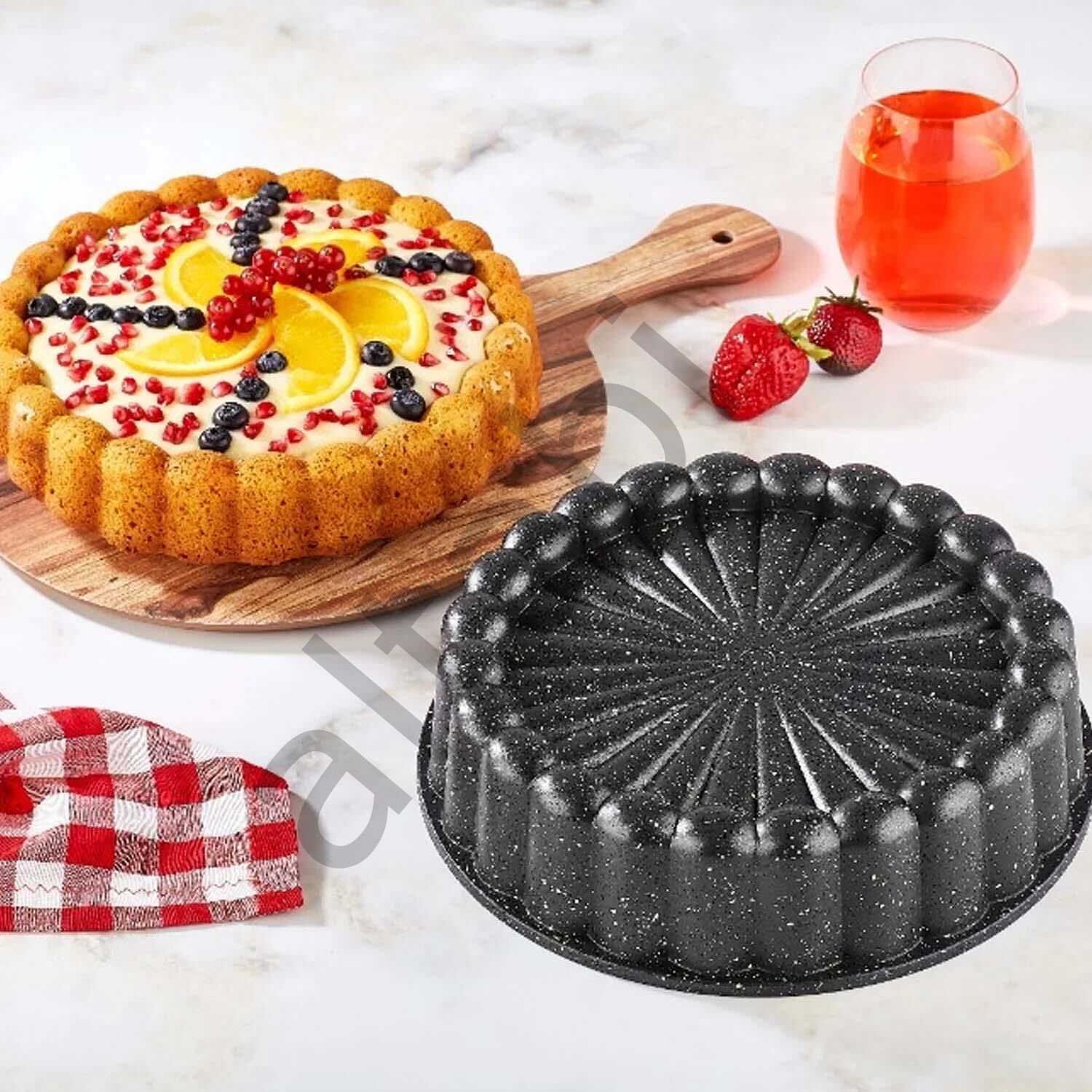 Granit Döküm Tart / Turta Kalıbı Kek Kalıbı 26 CM