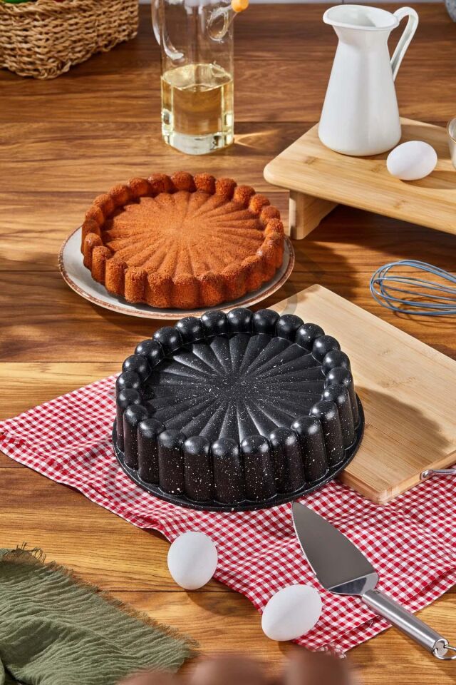 Granit Döküm Tart / Turta Kalıbı Kek Kalıbı 26 CM