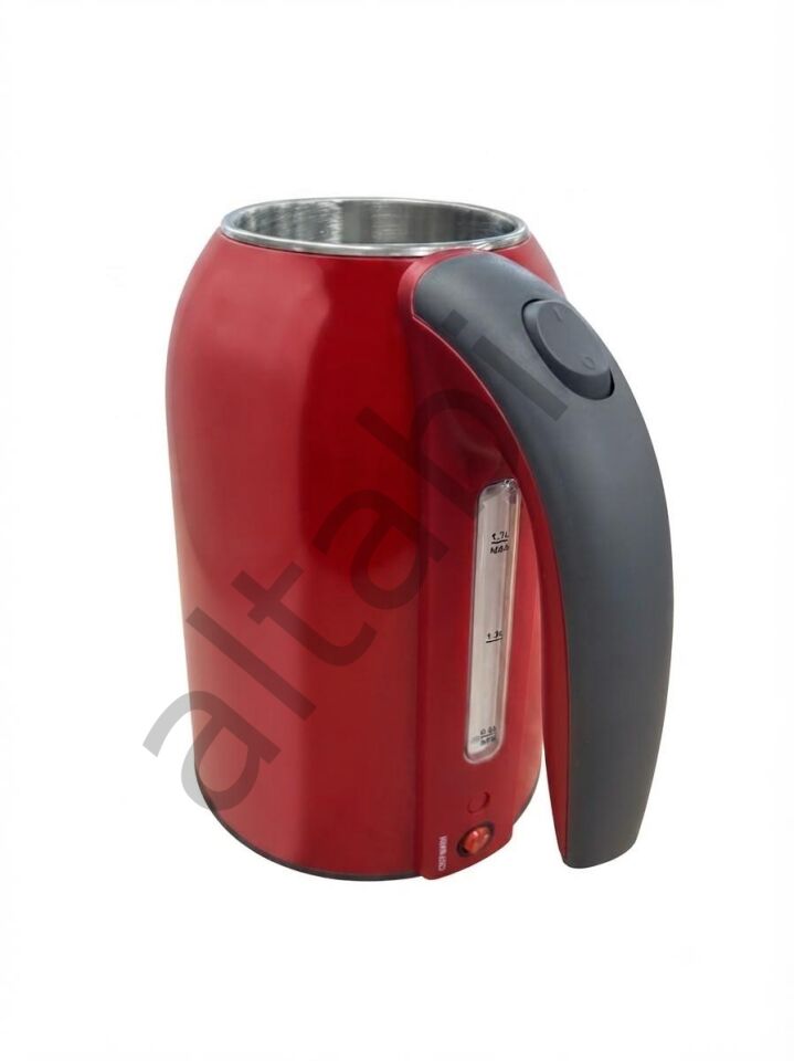 Altabi Çelik Su Isıtıcı Kettle Kırmızı Gold Mas ter Begonvil