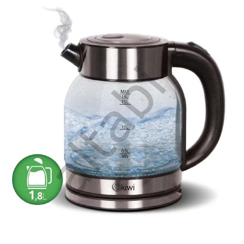 Altabi Cam Su Isıtıcı Kettle K iwi