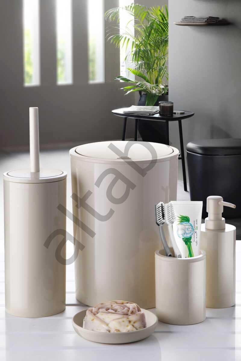 Flores 5li Banyo Seti Bej Renk