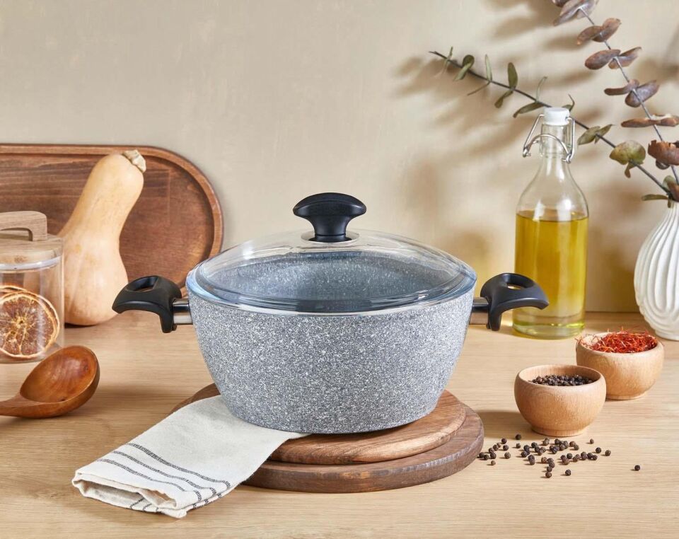 Falez Granit Derin Tencere 22 CM