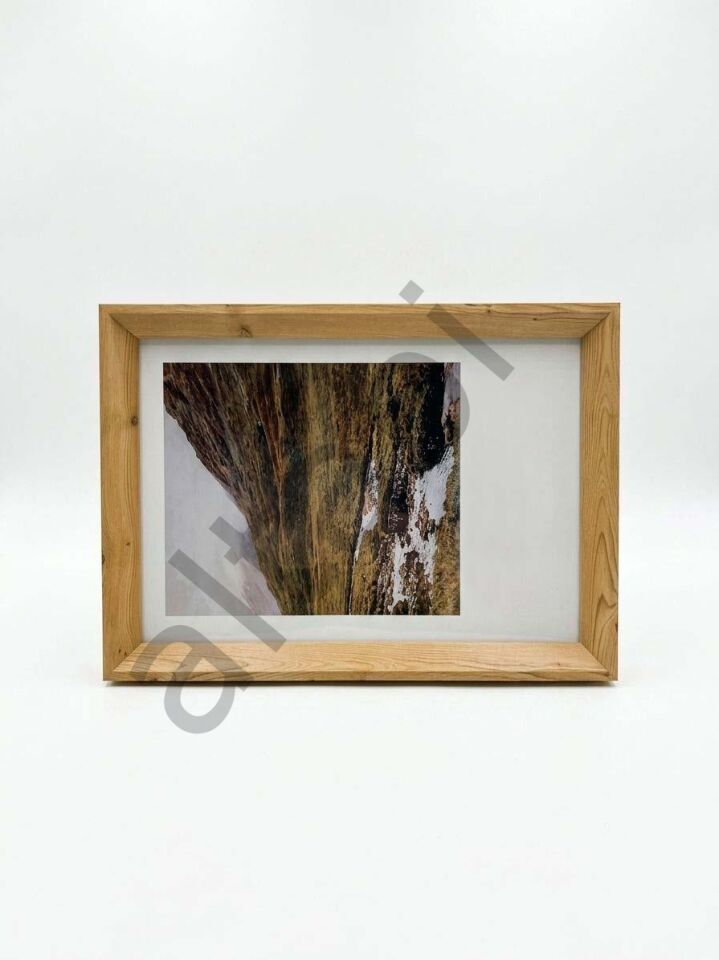 Fotoğraf Çerçevesi (21x29 cm) – Masa Üstü Kullanım A4 Boyut Çerçeve Ahşap Renk