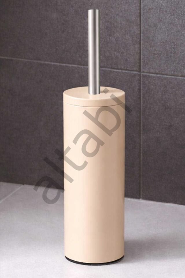 Cigo Wc Tuvalet Fırçası Bej Renk Metal