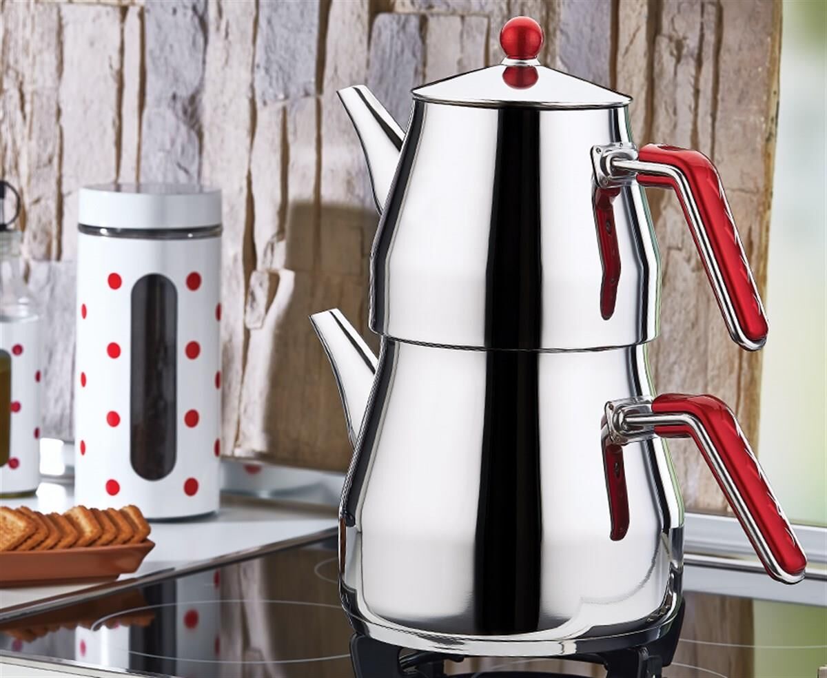 Kahramanlar Prizma Mega Boy Çaydanlık Takımı