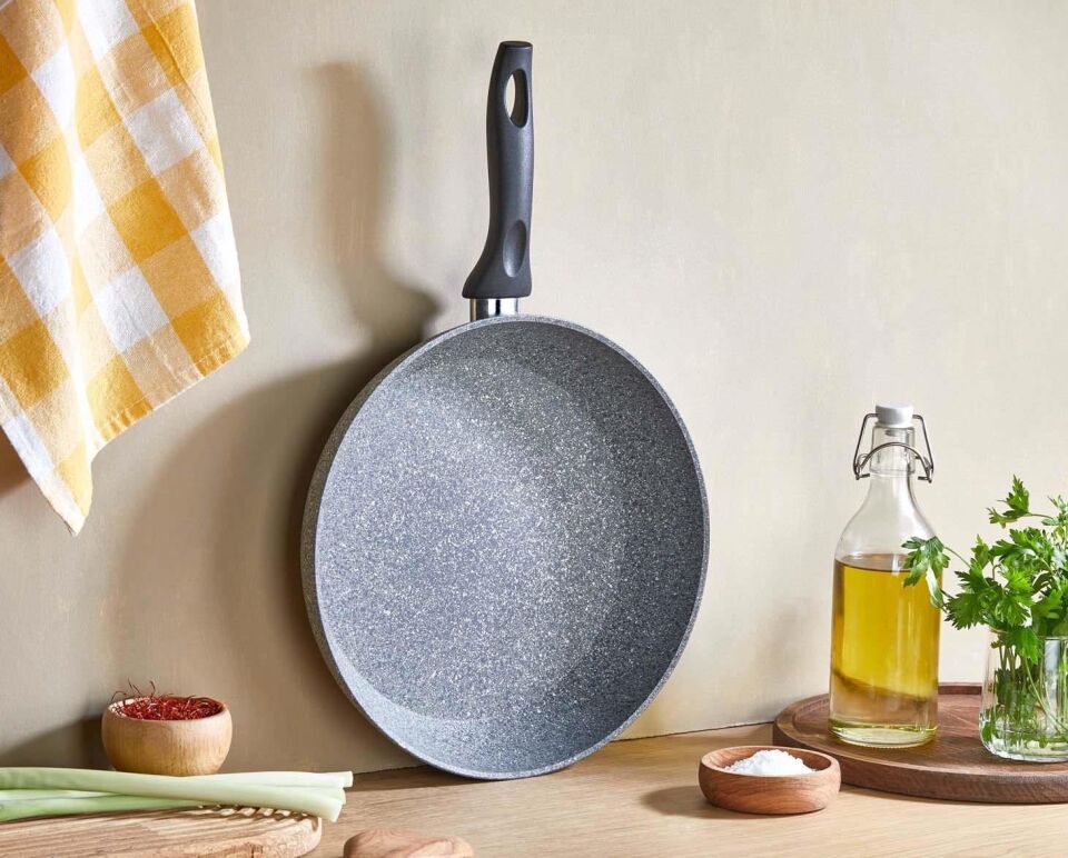 Falez Granit Kızartma Tavası 30 CM ve 20 CM Granit Sahan