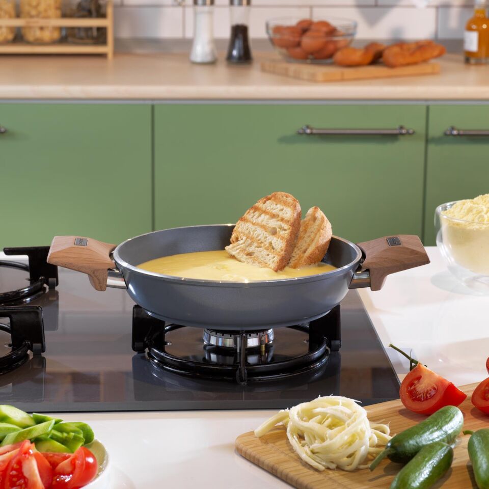 Altabi 24 CM Seramik Tava ve 20 CM Yumurta Sahanı Yapışmaz Yüzey Sc ha fer