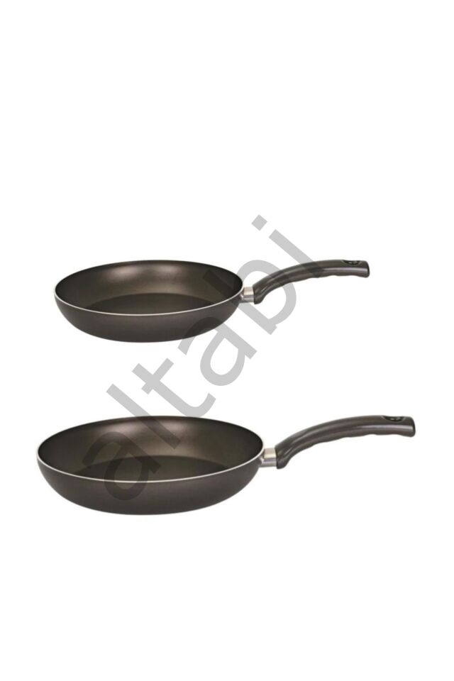 Mehtap Onyx Teflon Tava Seti 22 CM ve 26 CM