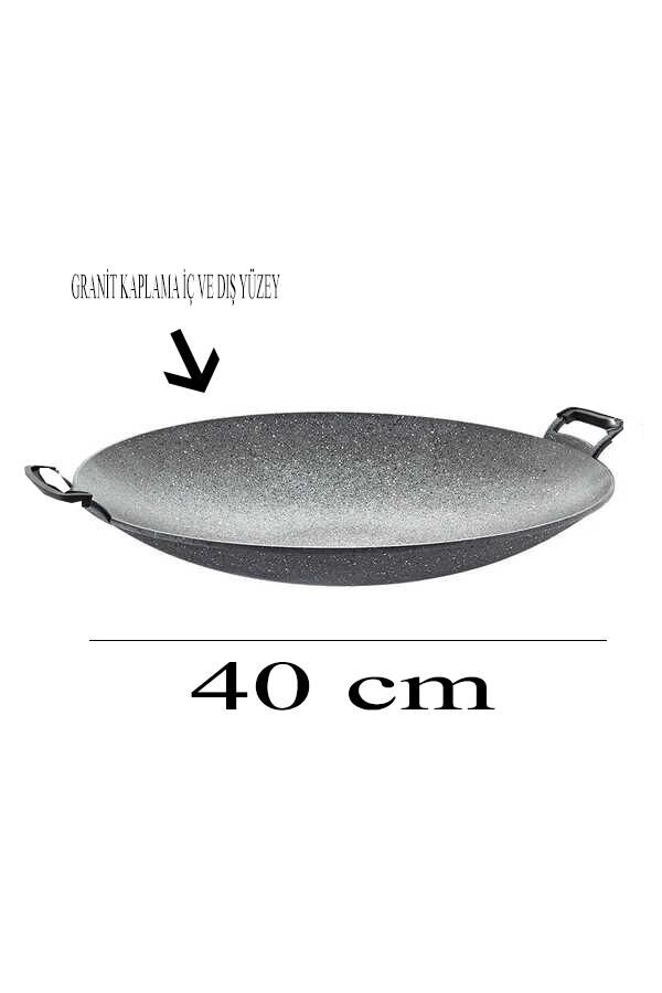 Granit Döküm Kavurma Sacı 40 CM