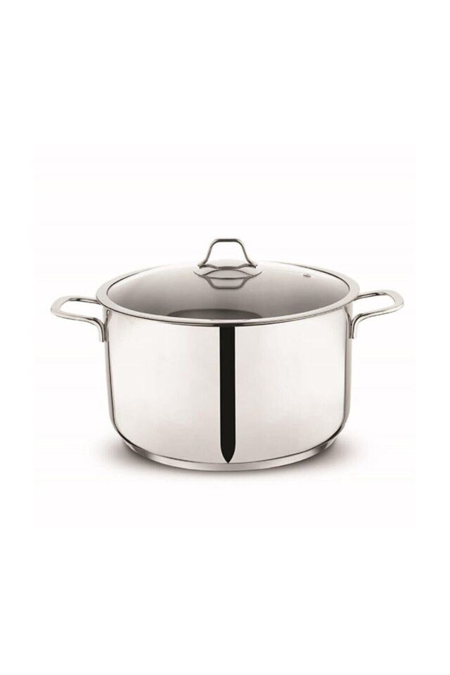 Held 28 CM Çelik Tencere Takımı Derin Tencere-Basık Tencere-Çelik Tava Sc ha fer