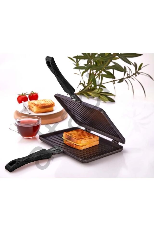 Granit Döküm Ocak Üstü Tost Ve Izgara