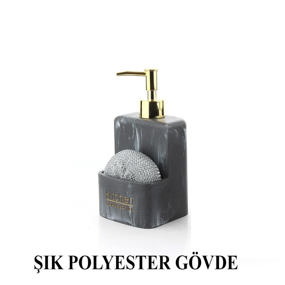 Polyester Sıvı Sabunluk, Süngerlik – Dekoratif & Dayanıklı