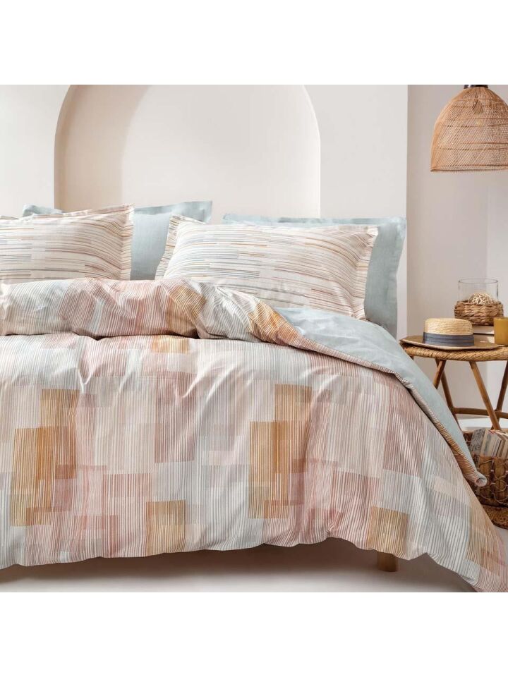 Pamuklu Nevresim Takımı Tek Kişilik Dales Adaçayı