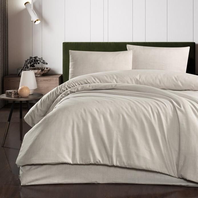 Schafer Home Perry Nevresim Takımı Çift Kişilik Bej Renk