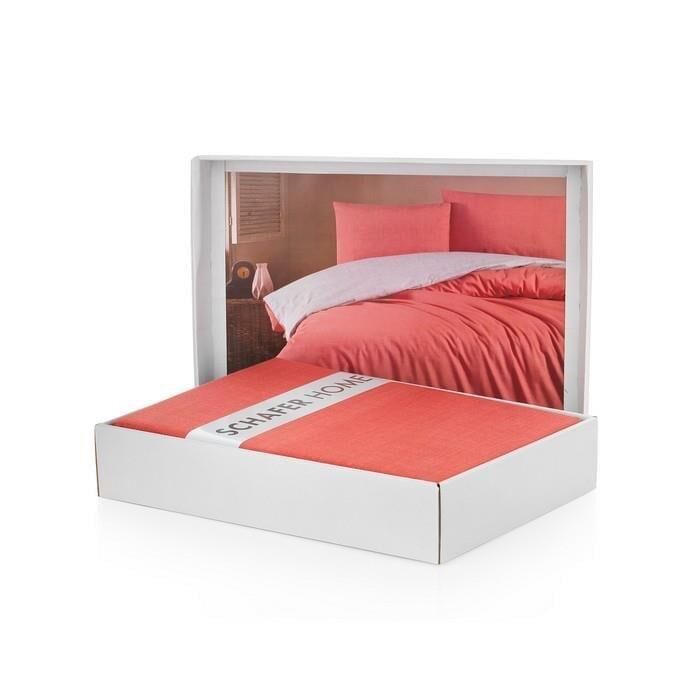 Schafer Home Perry Nevresim Takımı Çift Kişilik Kiremit Renk