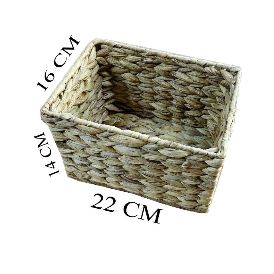 Hasır Çok Amaçlı Sepet Küçük Boy Organizer