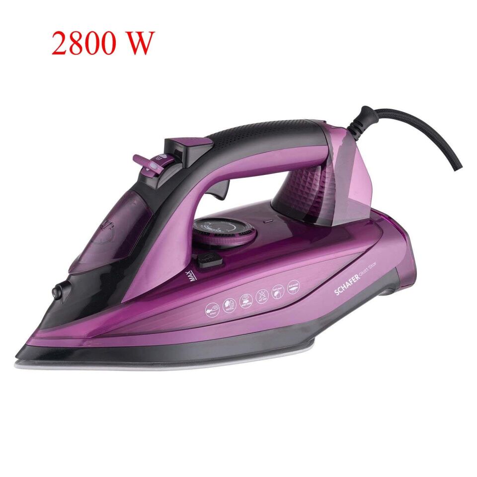 Schafer Glatt Star Buharlı Ütü 2800 W Mor