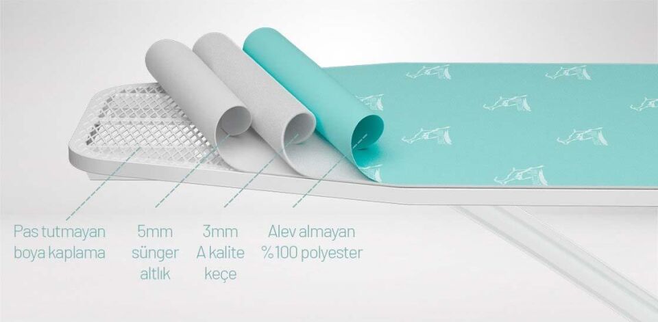 Altabi Gaz El la Ütü Masası Squad Ütü Masası