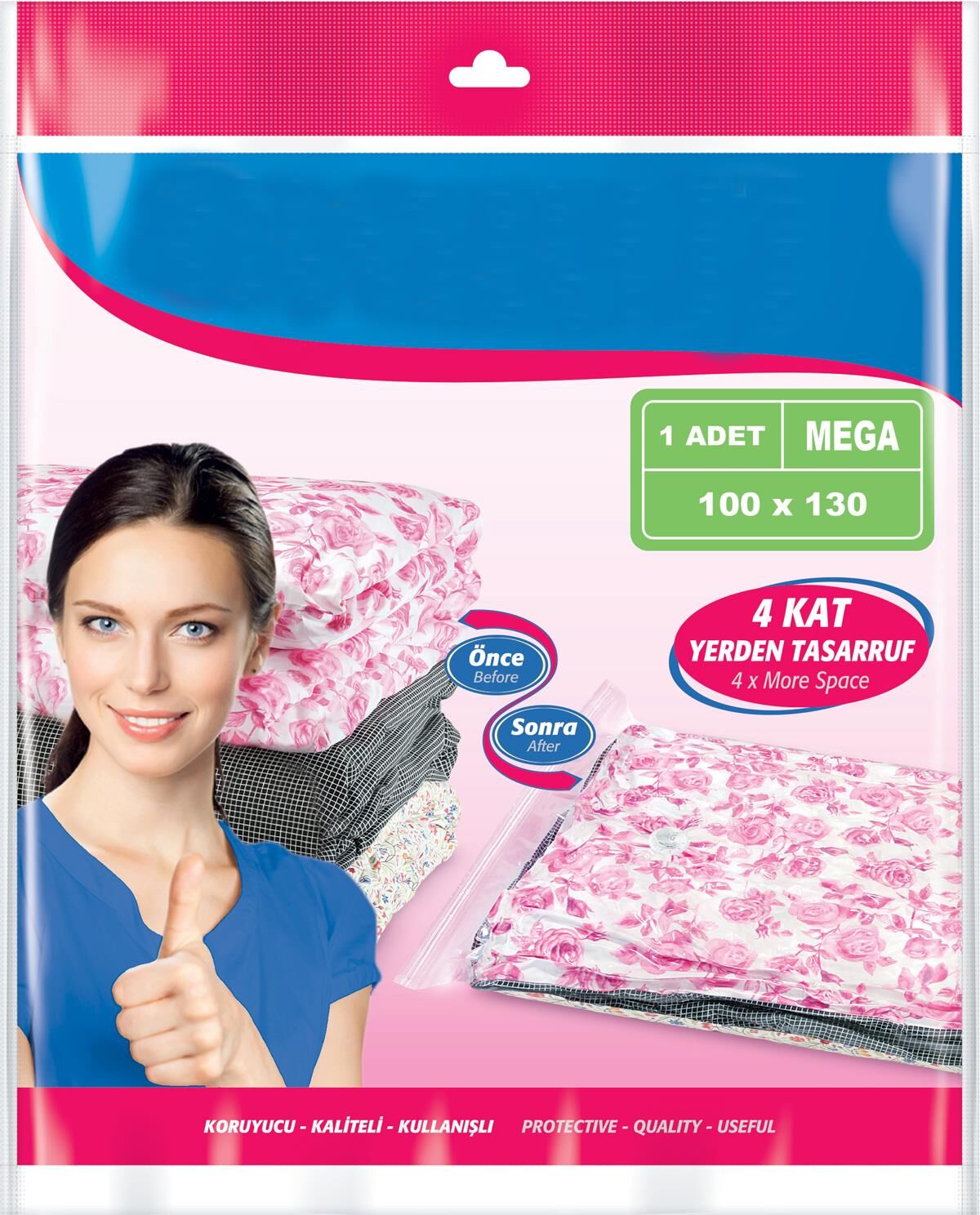 Vakumlu Hurç 100x130 CM 1 Adet