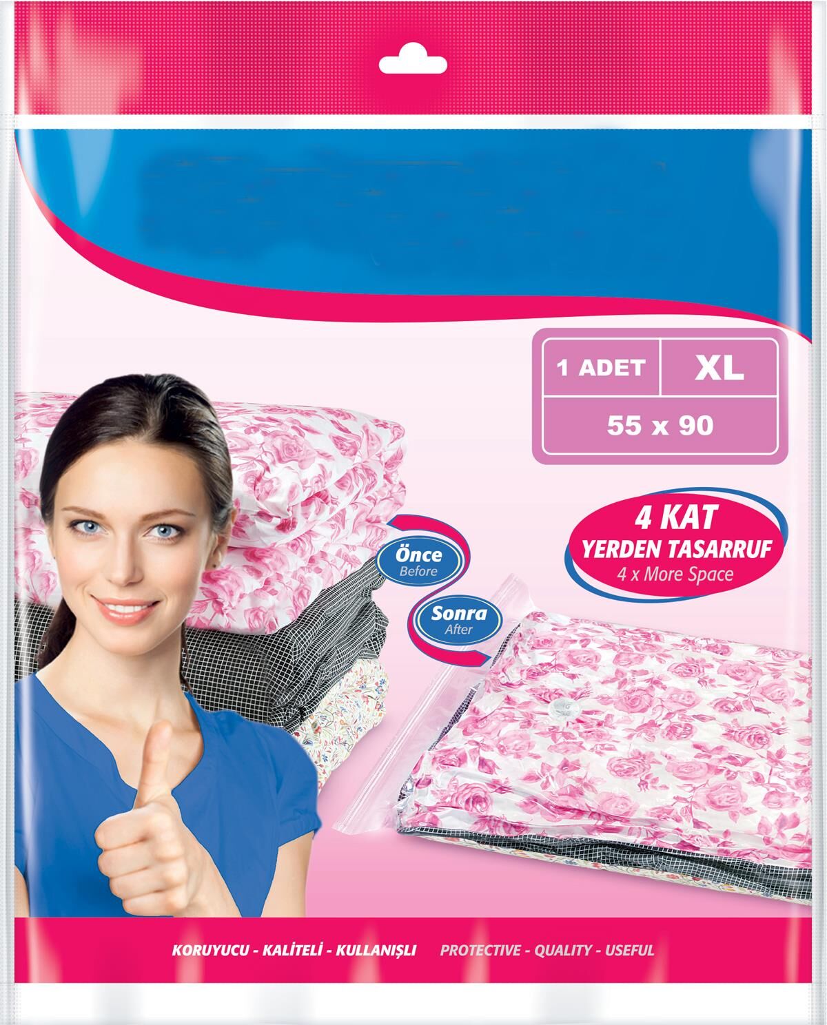 Vakumlu Hurç 55x90 CM 1 Adet