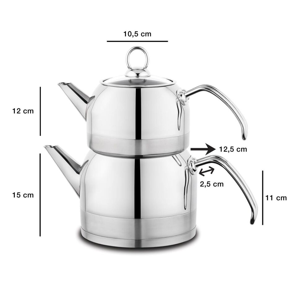 Schafer Ada Çaydanlık Takımı Büyük Boy Çaydanlık Takımı