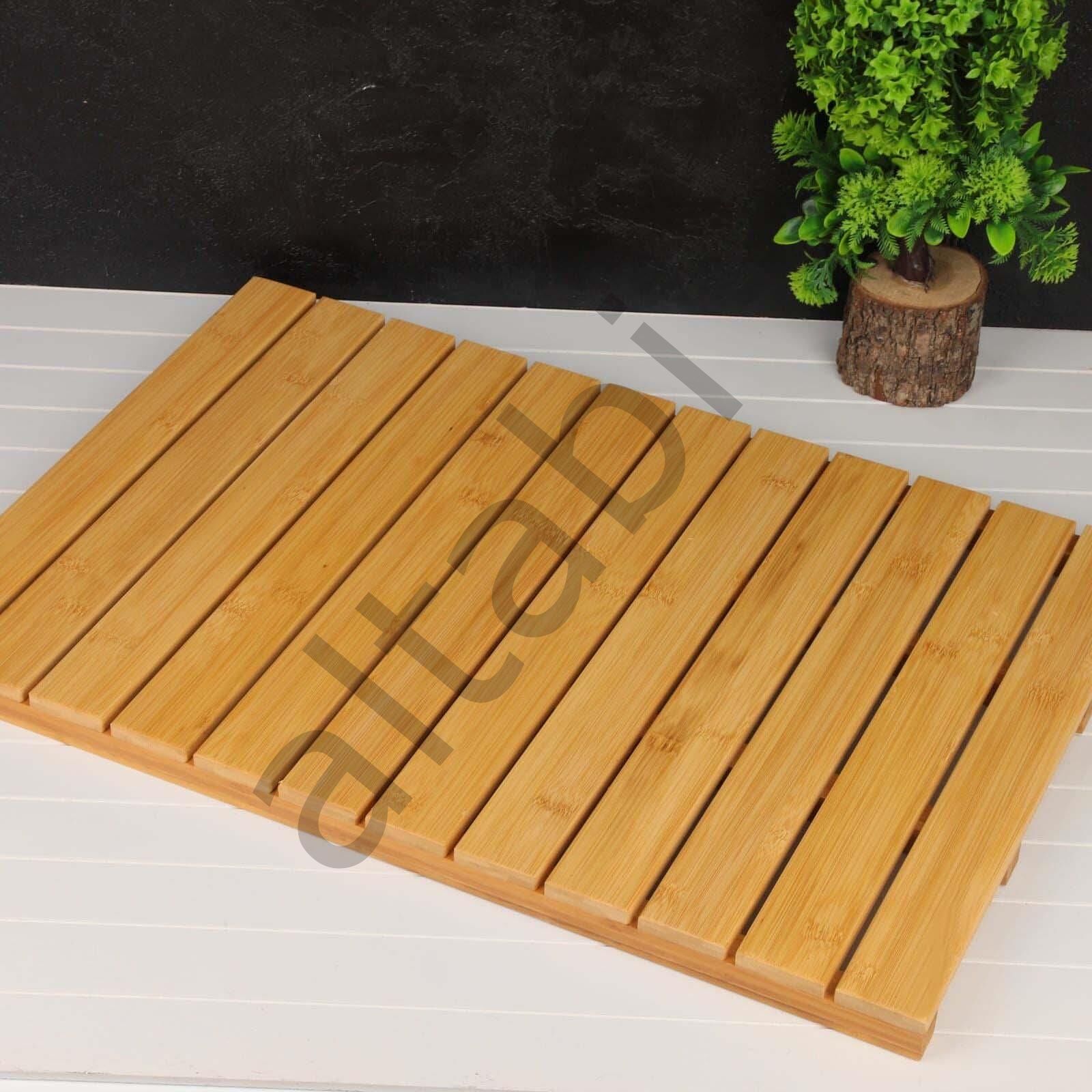 Bambu Büyük Boy Banyo Matı Banyo Paspası 40x60
