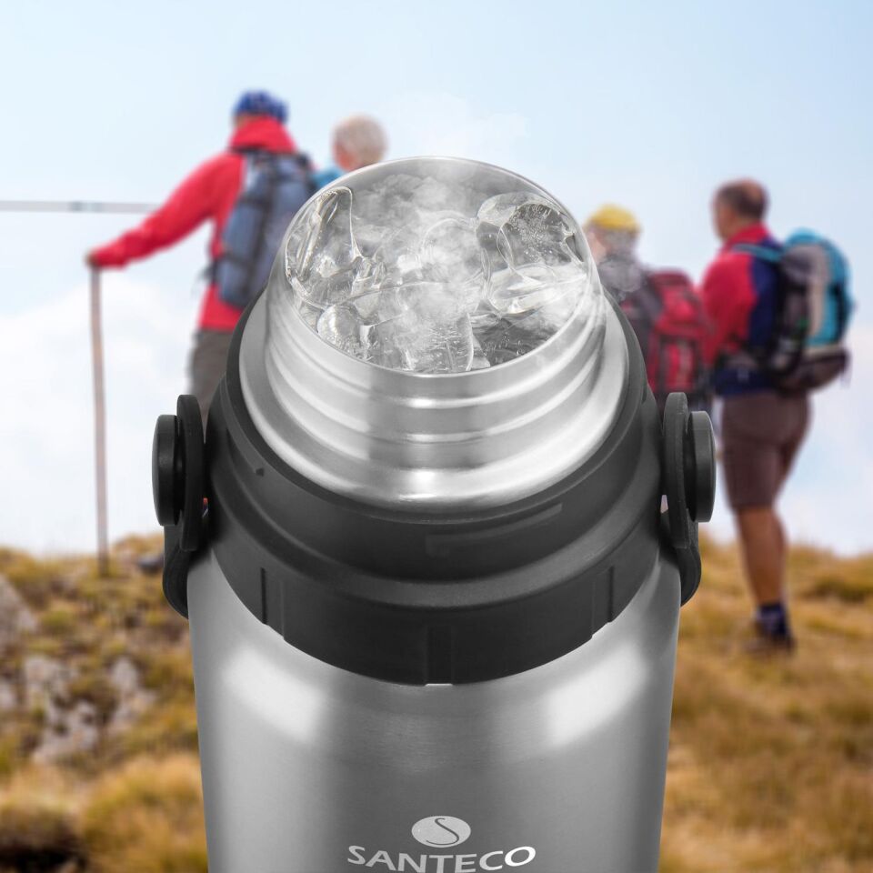 Schafer Santeco Çelik Termos 1200 ML İnox