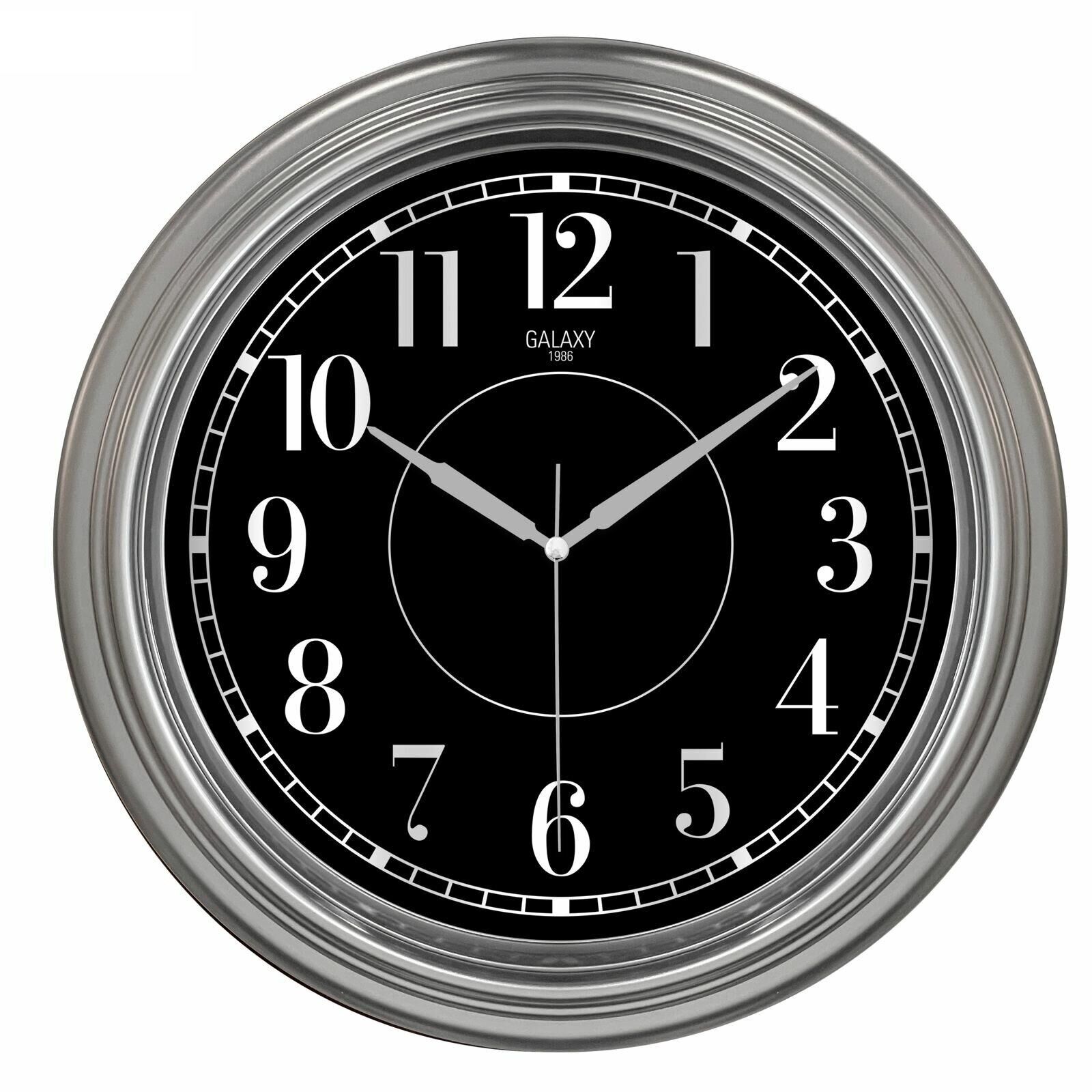 Dekoratif Duvar Saati Gri Renk 45 CM