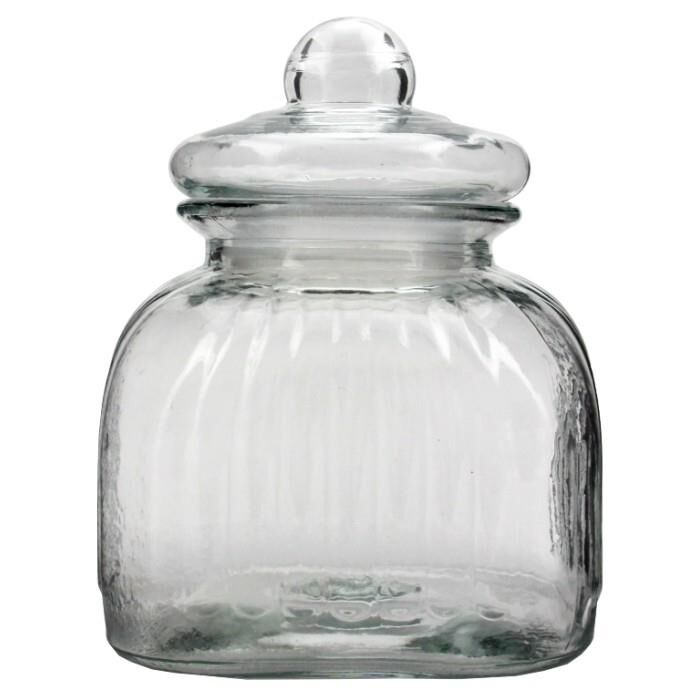 Cam Bakliyat Kavanozu Vakumlu Cam Kapaklı 2,5 LİTRE