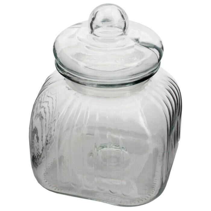 Cam Bakliyat Kavanozu Vakumlu Cam Kapaklı 2,5 LİTRE