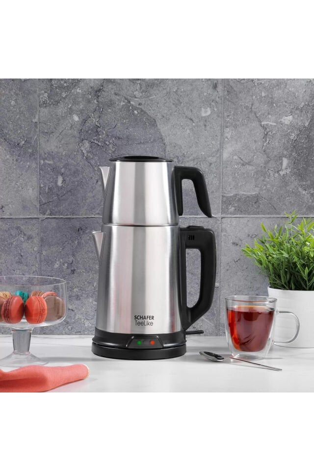 Schafer Teelike 1800 w Paslanmaz Çelik Çay Makinesi