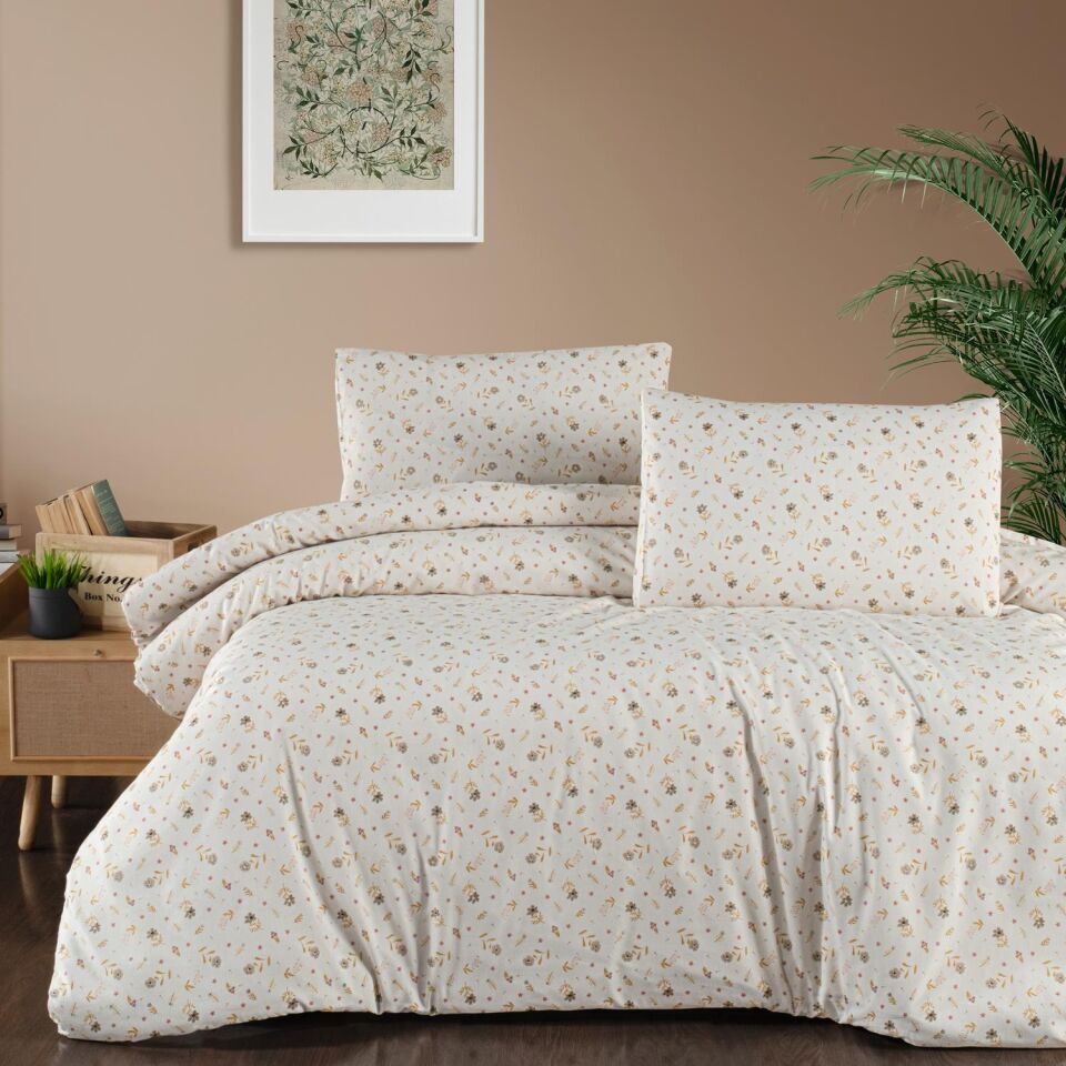 Schafer Elvira Çift Kişilik Nevresim Takımı – 200x220 cm Nevresim, 240x260 cm Çarşaf, 2 Yastık Kılıfı