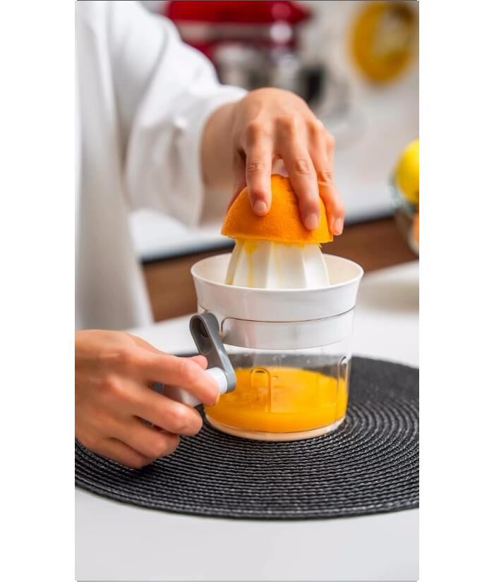 Narenciye Sıkacağı – Çevirme Kollu Pratik Limon Sıkacağı | Portakal, Mandalina, Greyfurt İçin Uygun