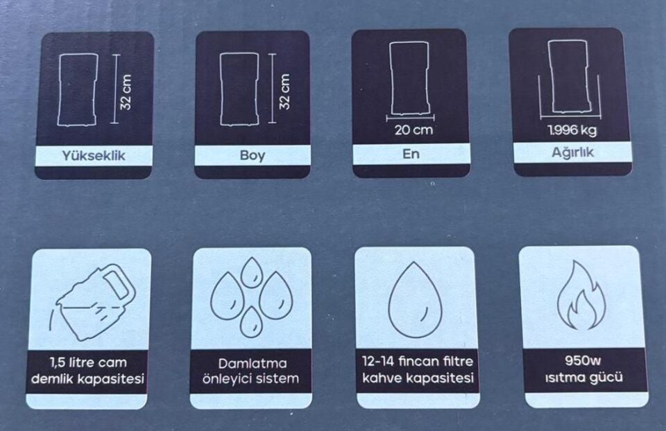 Schafer Coffee Viva Filtre Kahve Makinesi İnox