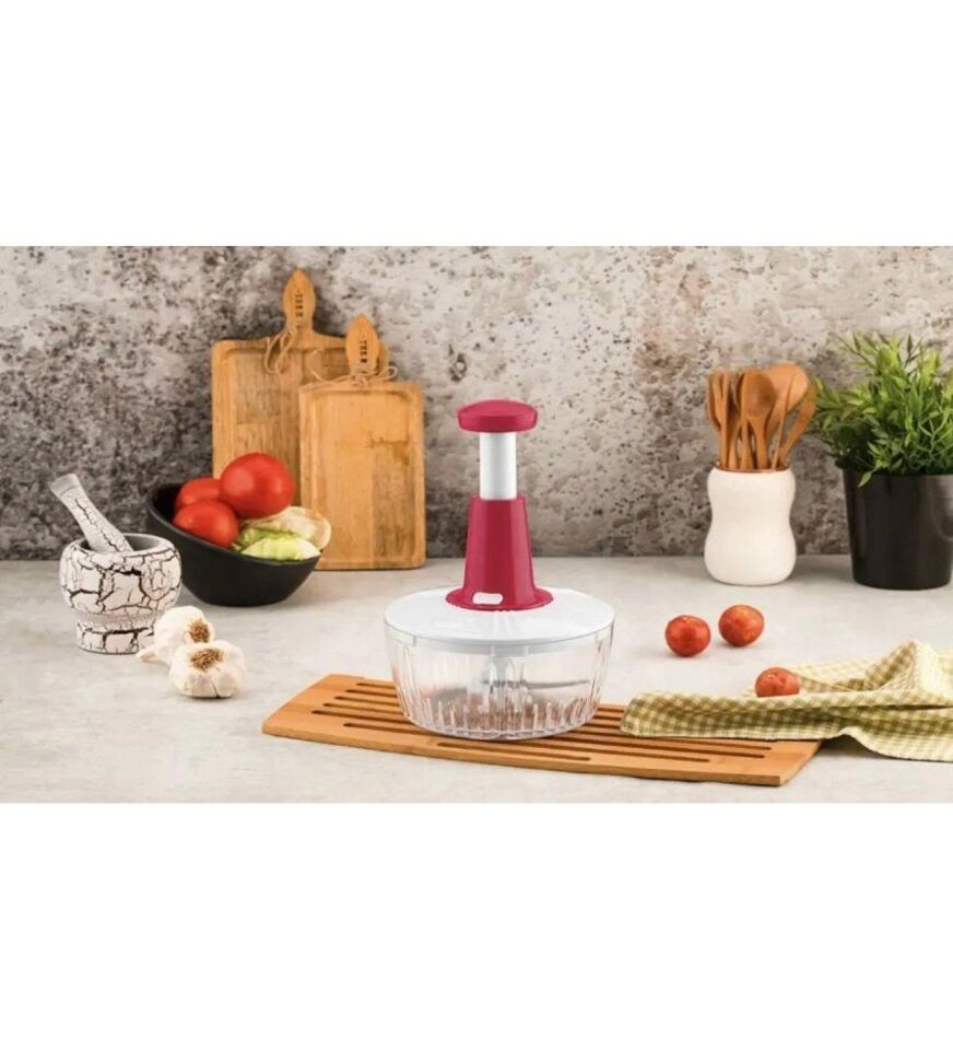 Basmalı Pratik Doğrayıcı Rondo 3 Bıçaklı