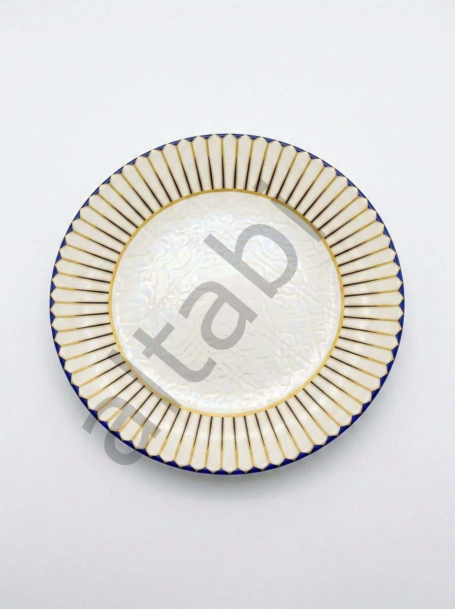 Seramik Tatlı Tabağı Dijital Baskılı Desen 6’lı Set 17 cm Şık Dekoratif