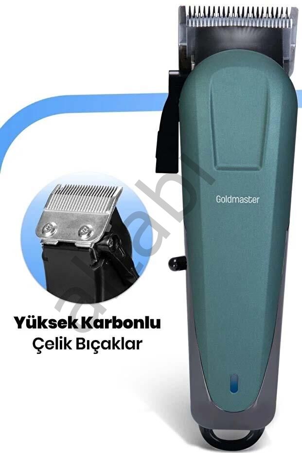 Altabi Trust Profesyonel Kullanım Saç Sakal Tıraş Makinesi Kablolu ve Şarjlı Kullanım Go ld Mas ter