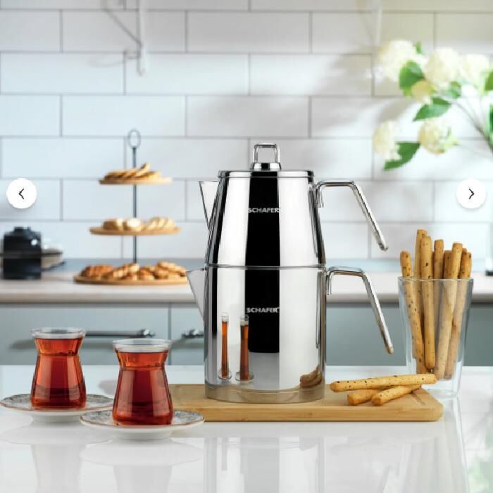 Schafer Napoli Çaydanlık Takımı Büyük Boy Çaydanlık Takımı