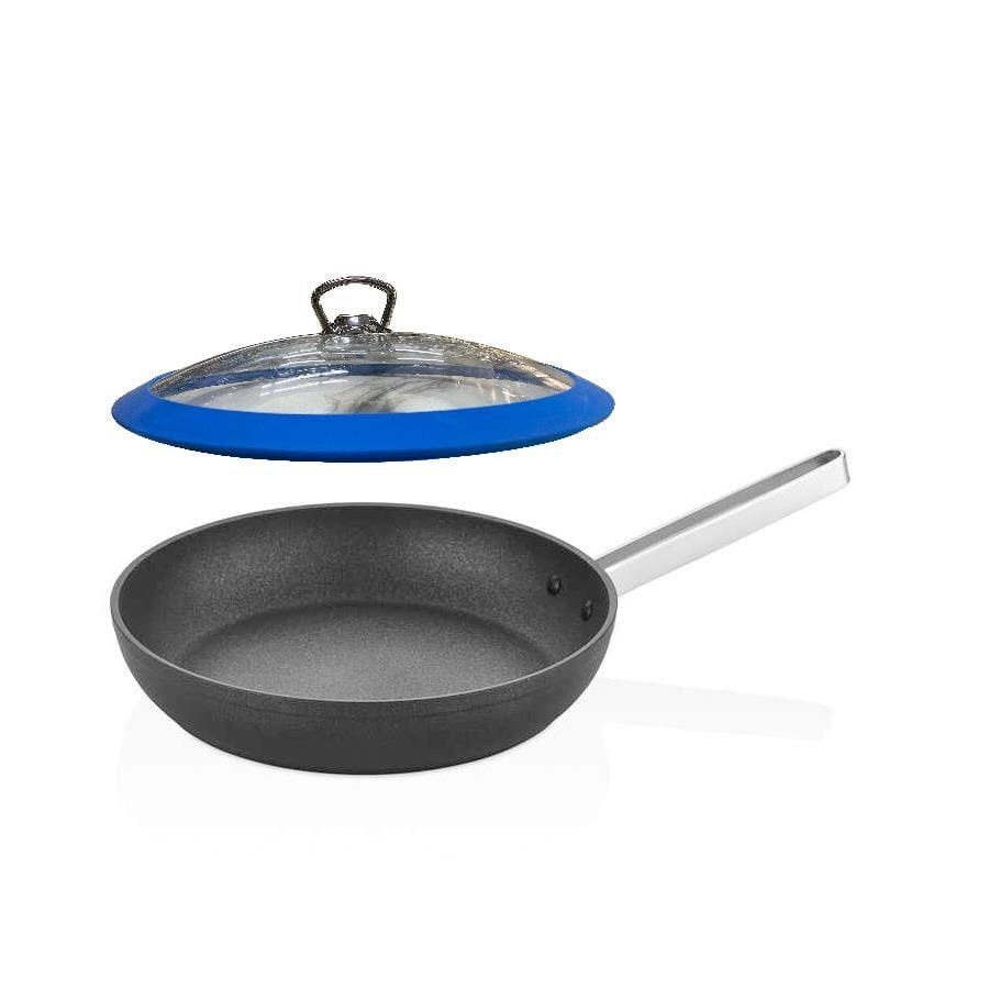 OMS Biogranit Tava 26 cm | 2,4 Litre | 10 Yıl Garantili | İndüksiyon Tabanlı | Silikon Kapaklı