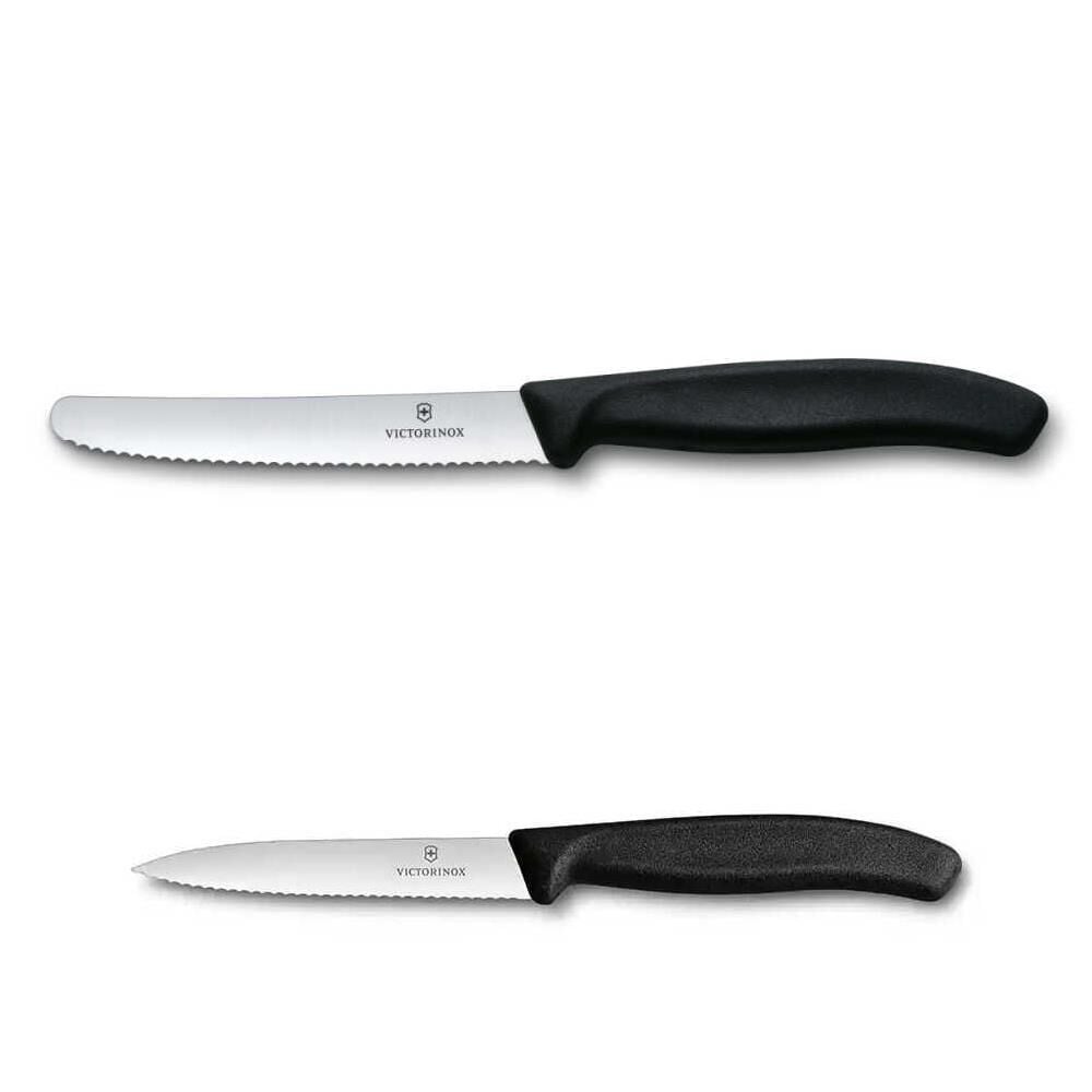 Victorinox 2li Set 11 CM Tırtıklı - 8 CM Tırtıklı Sebze Meyve Bıçağı