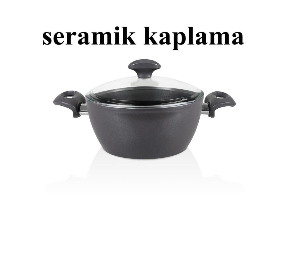 Falez Seramik Derin Tencere 24 CM