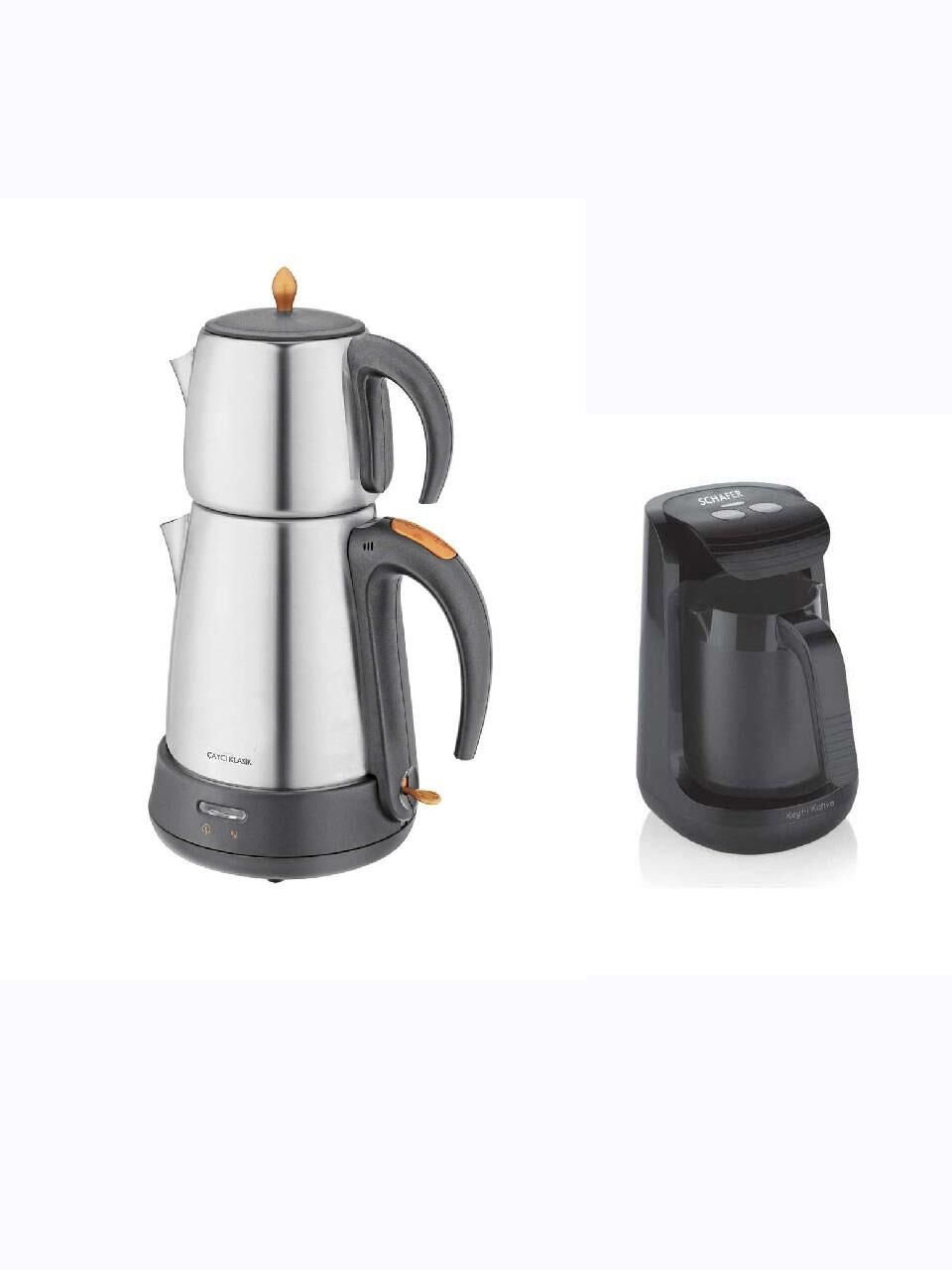 Elektrikli Çelik Çay Makinesi Ar Zum Ve Schafer Kahve Makinesi