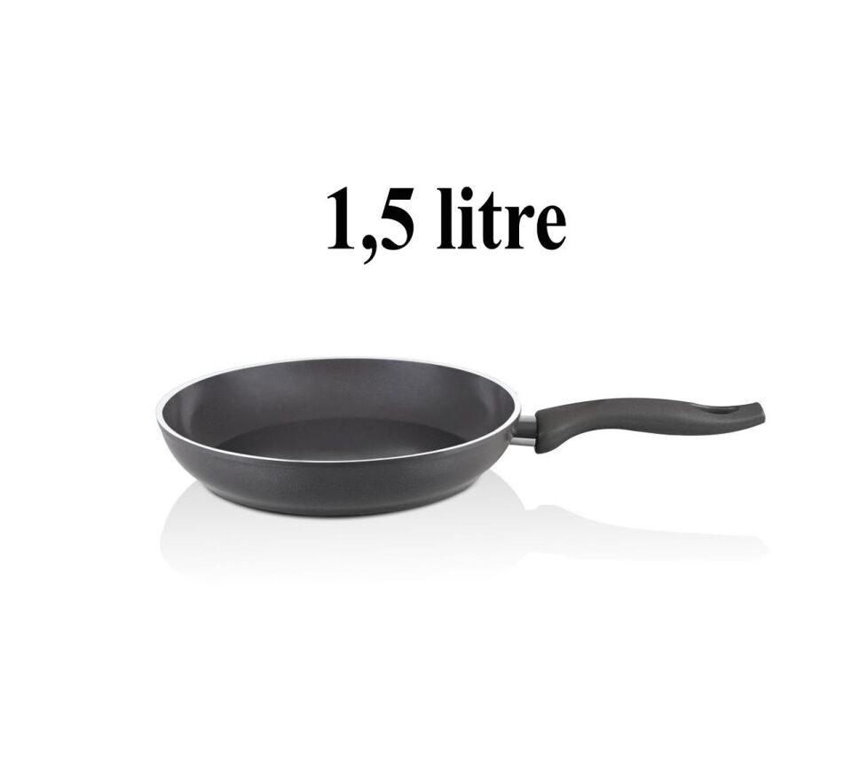 Falez Seramik Tava Seti 24 - 26 CM Füme Renk