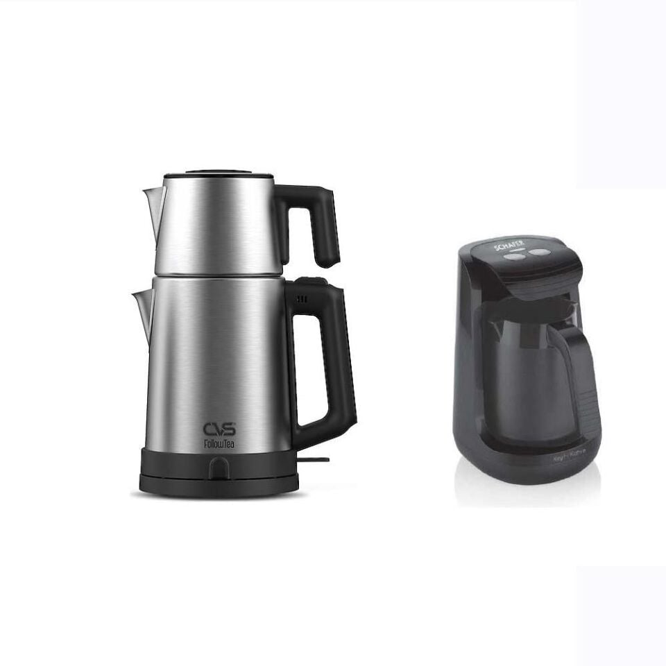 Çay Makinesi Çelik C v s ve Schafer Türk Kahve Makinesi
