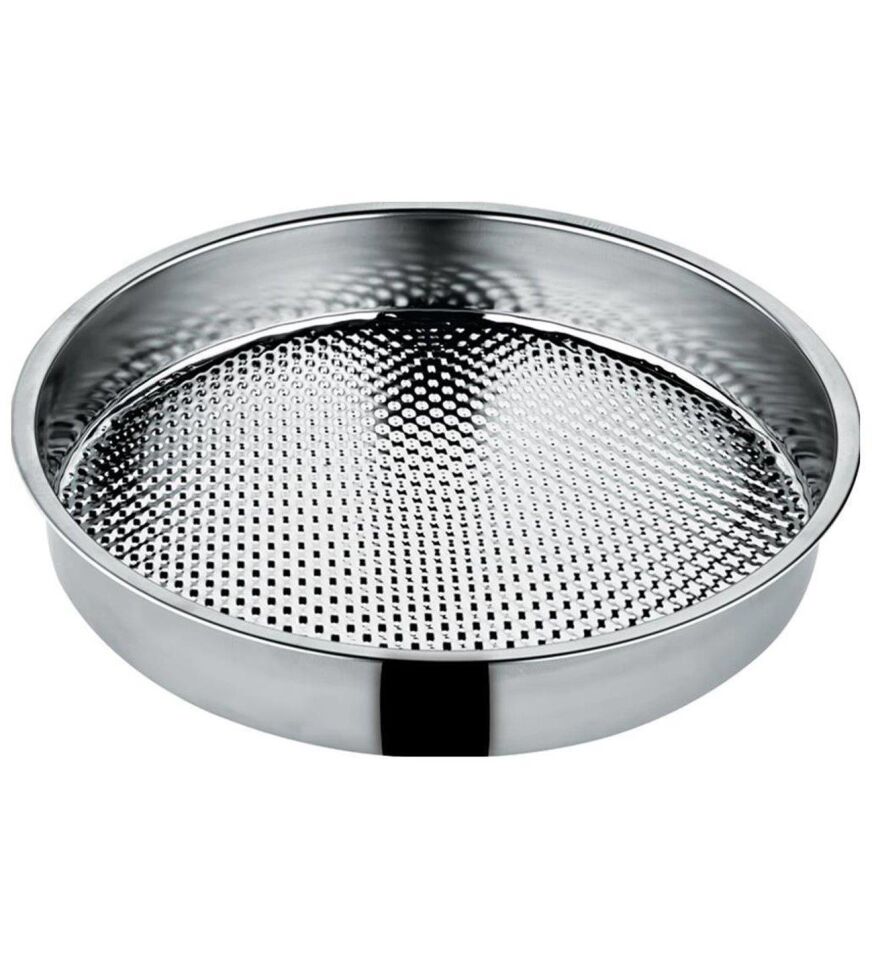 Çiğköfte Yoğurma Tepsisi – 44 cm | 8 cm Yükseklik | 430 Kalite Paslanmaz Çelik