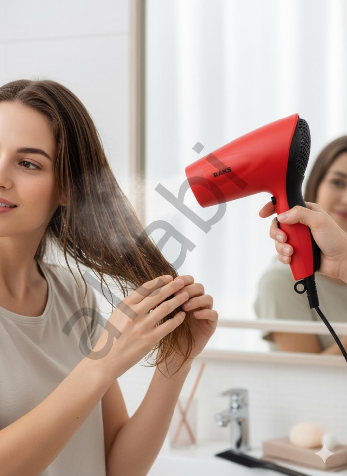 Saç Kurutma Makinesi Kırmızı 1000 W Ra k s