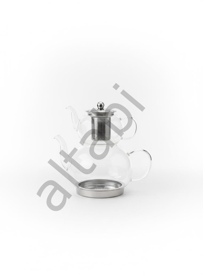 İndüksiyon Tabanlı Cam Çaydanlık Takımı