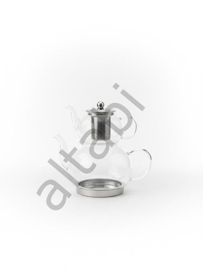 İndüksiyon Tabanlı Cam Çaydanlık Takımı