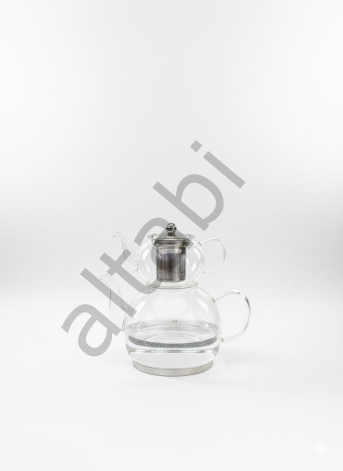 İndüksiyon Tabanlı Cam Çaydanlık Takımı