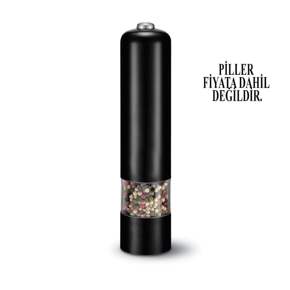 Karabiber Tuz Değirmeni Pilli Otomatik Değirmen 2li C V S